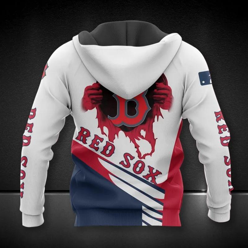 Alternative view of MLB Boston Red Sox MLB All Over Print Hoodie
