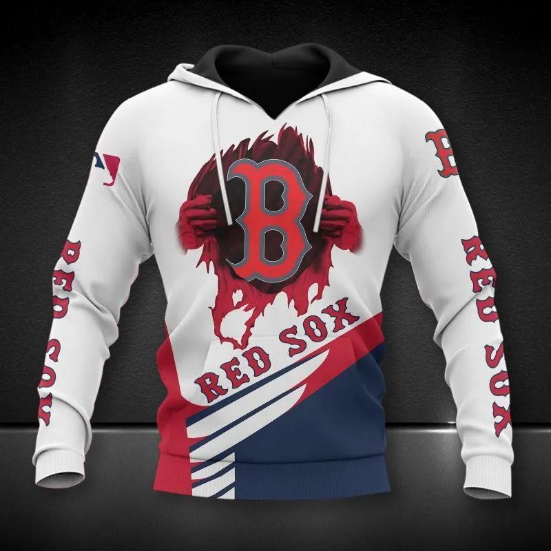 MLB Boston Red Sox MLB All Over Print Hoodie