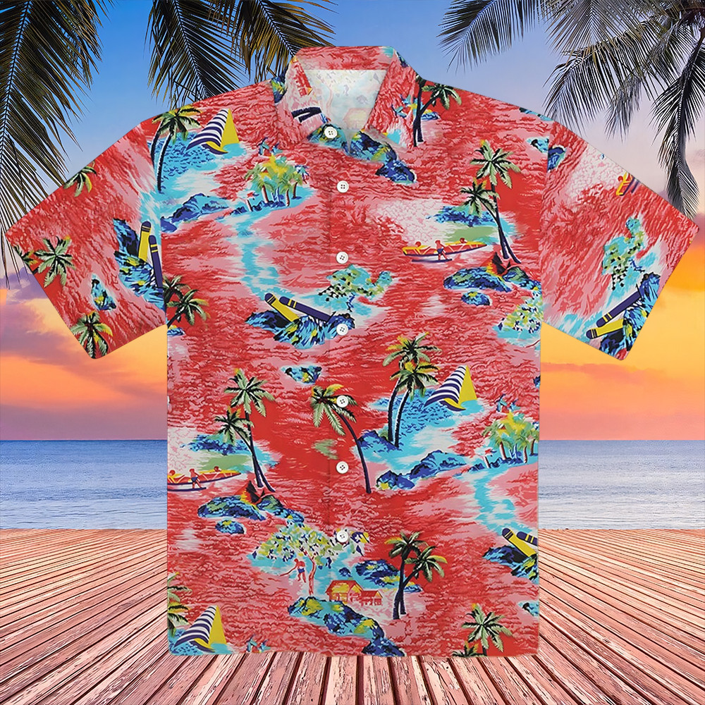 Adam Sandler True Romance Hawaiian Shirt Sun Surf Aloha Shirt Fan Apparel