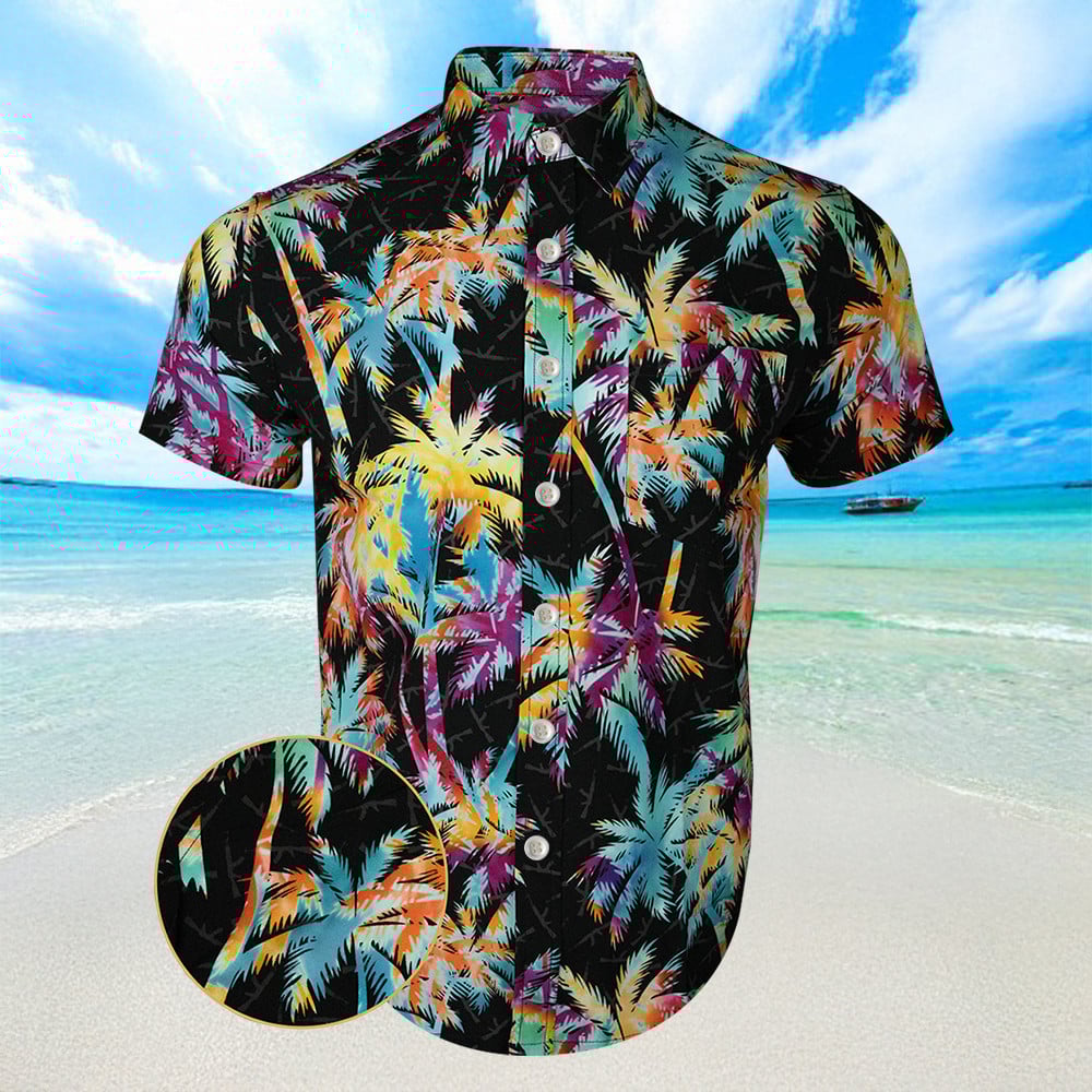 Ak's And Vacays Black Hawaiian Shirt Gifts For Gun Owners