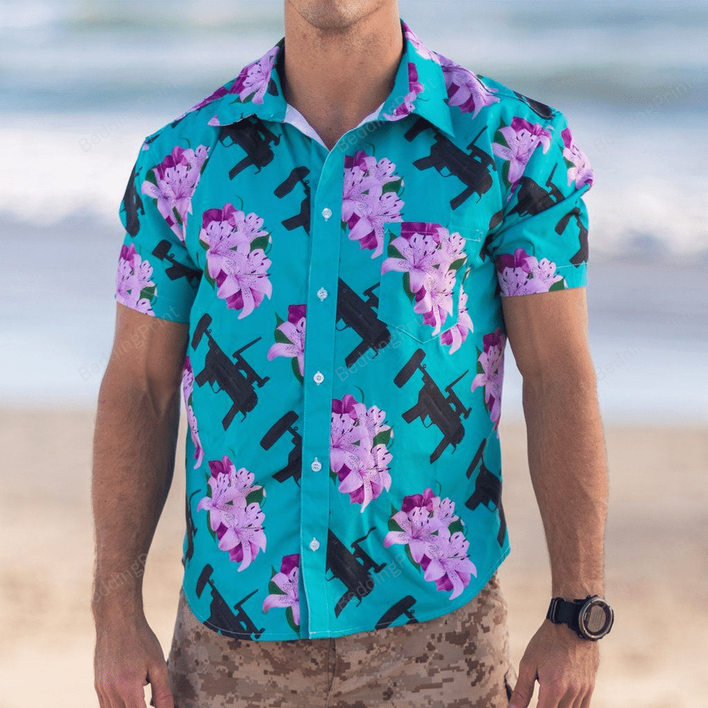 Aloha M3Hawaiian Shirt Tropical Aloha Button Up