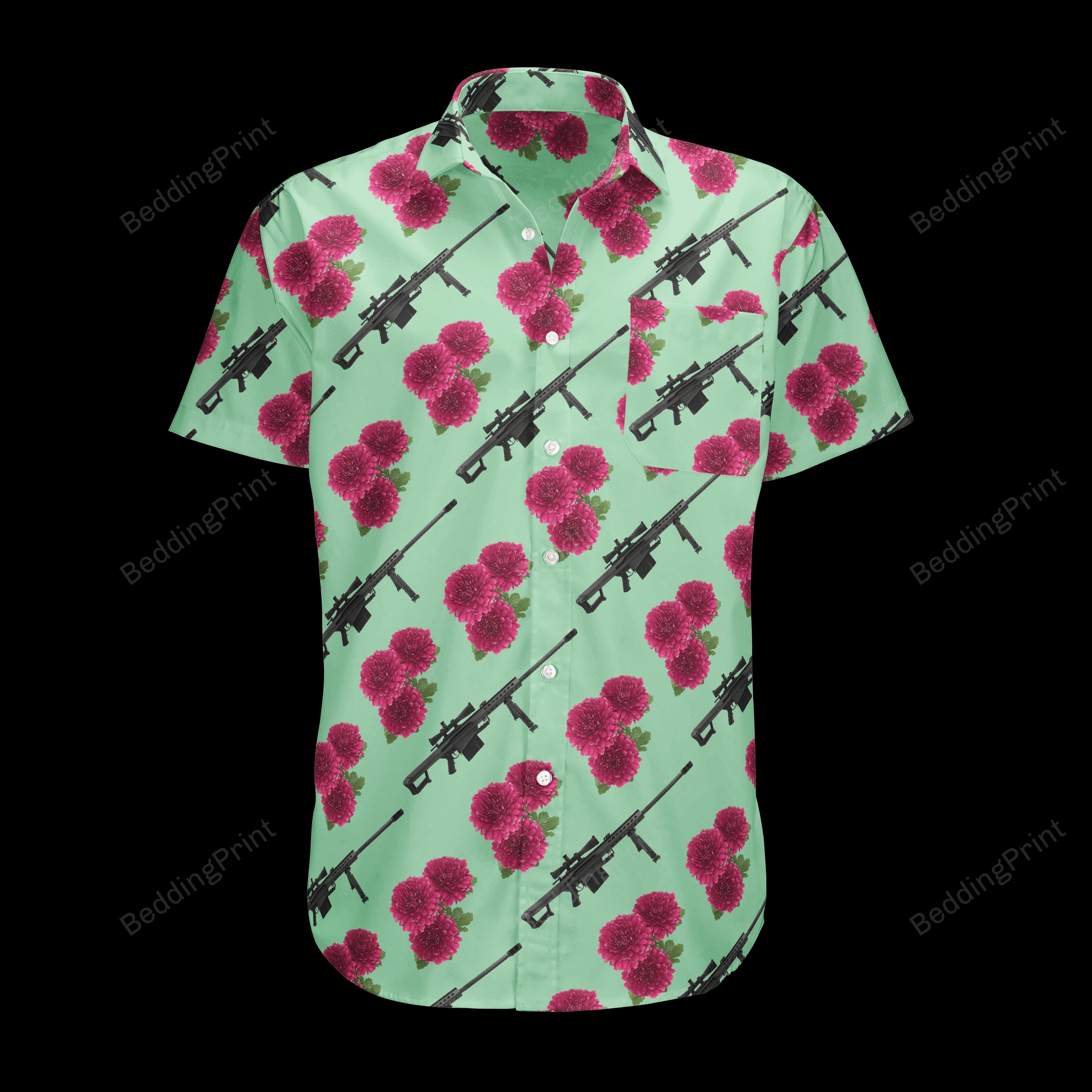 Aloha Sasr Hawaiian Shirt Tropical Aloha Button Up