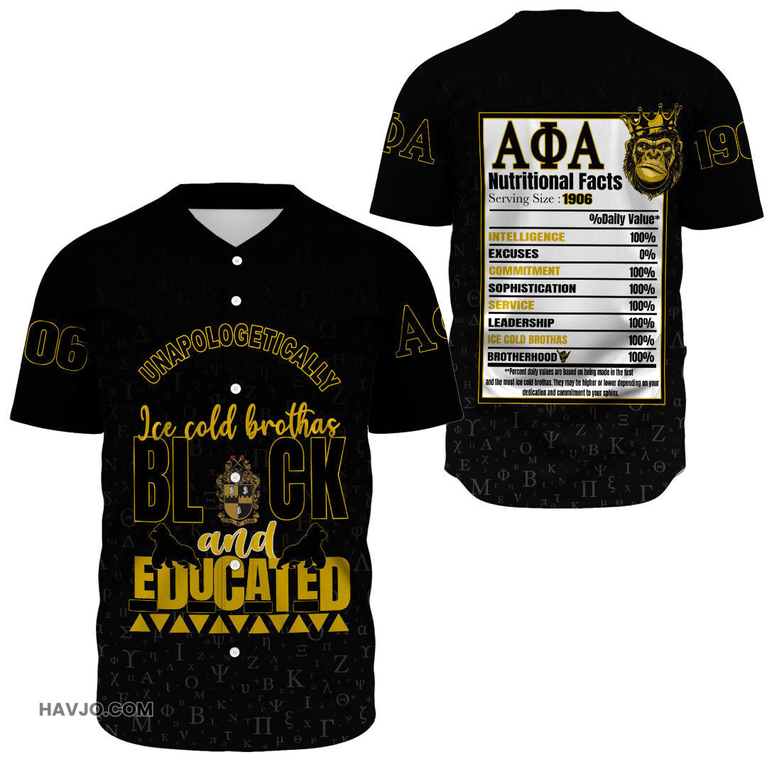 Alpha Phi Alphas Baseball Jersey
