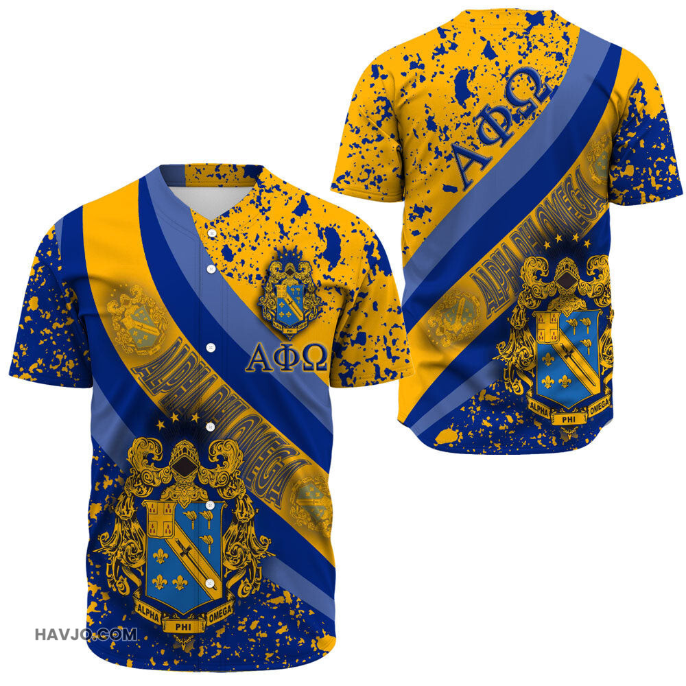 Alpha Phi Omega Specials Baseball Jersey