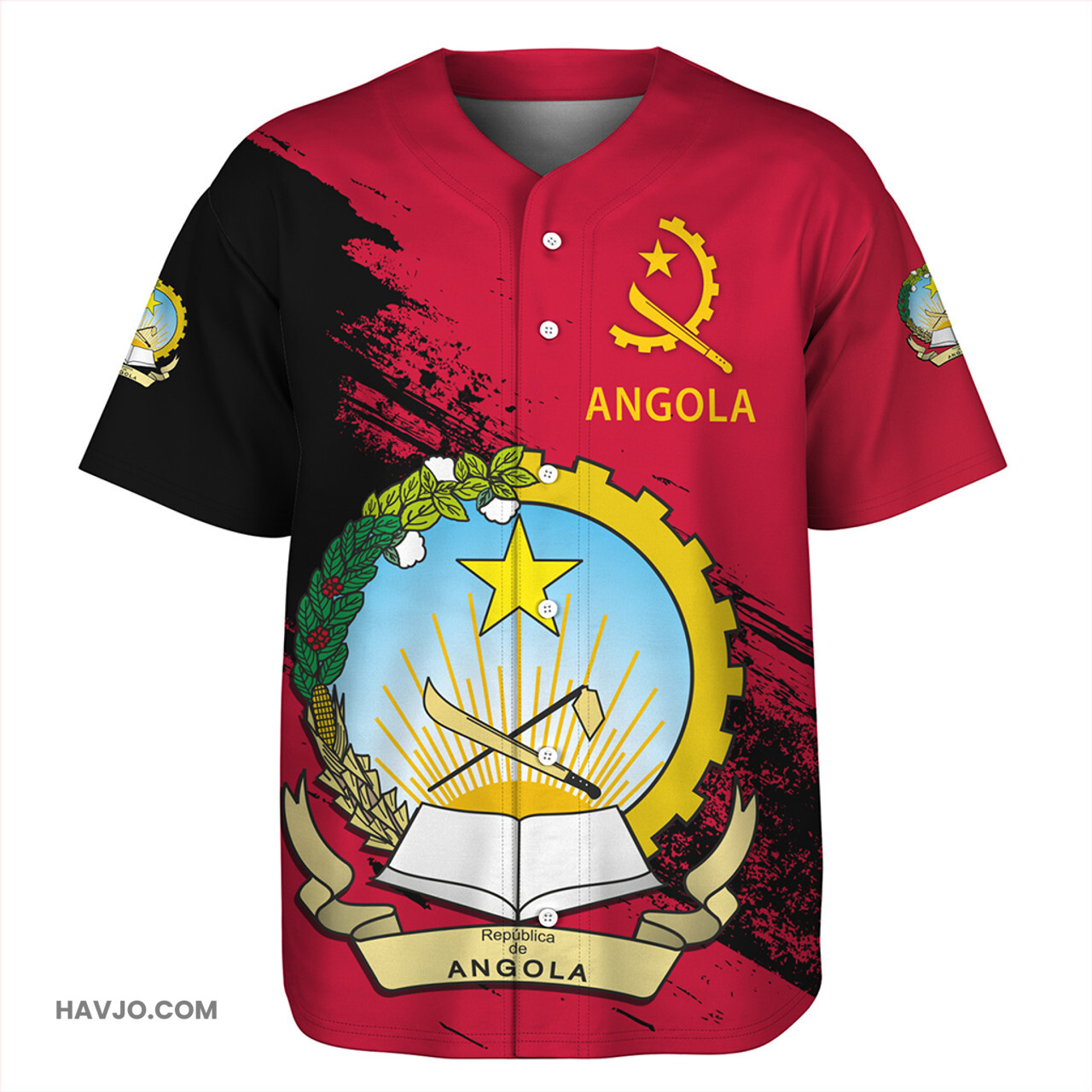 Angola Special Style Baseball Jersey