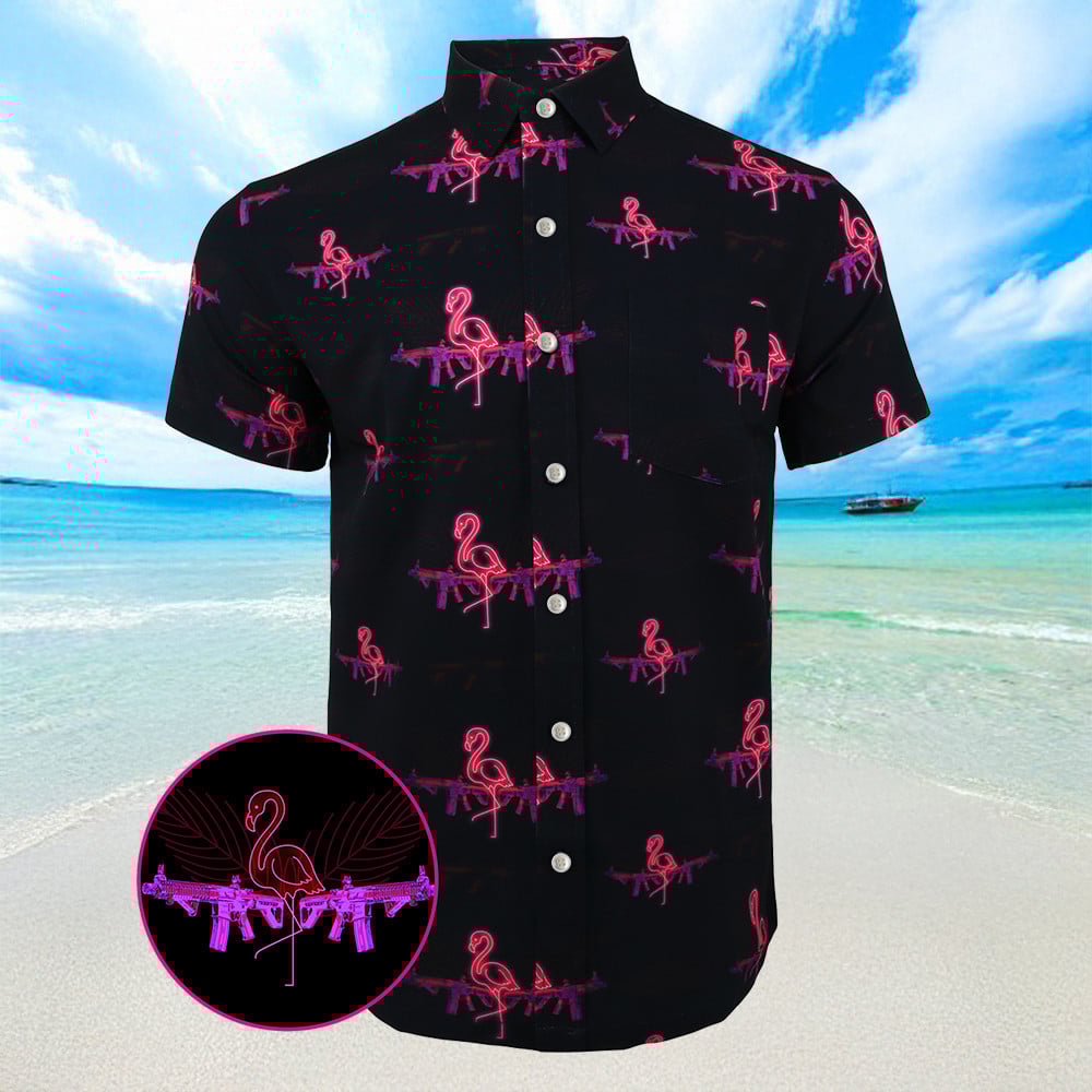 Anniversary 2 Da Flamingo Hawaiian Shirt Best Summer Gifts