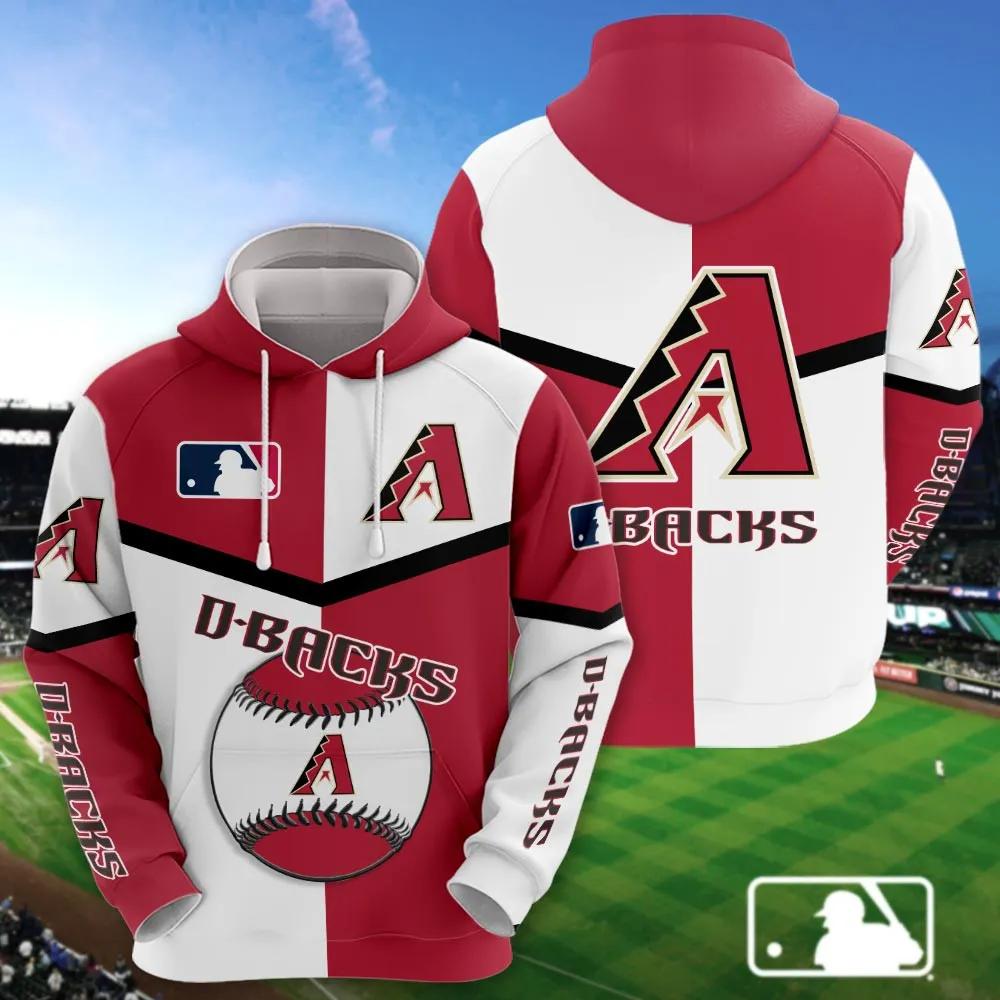 Arizona Diamondbacks 3D MLB All Over Print Hoodie
