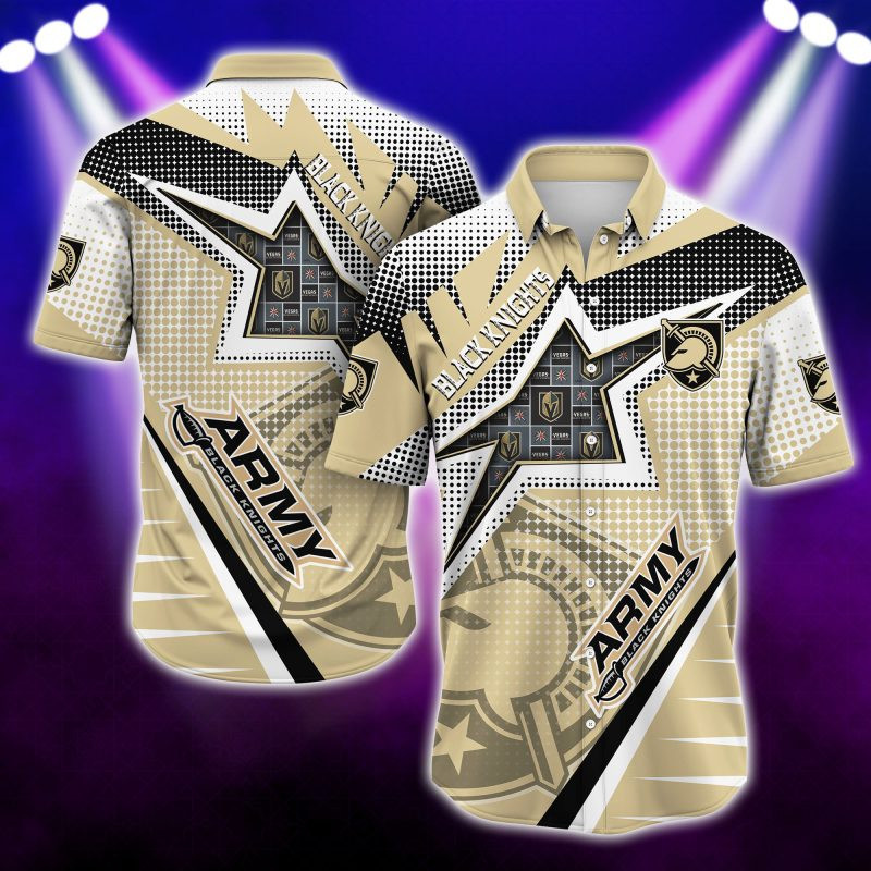 Army Black Knights Ncaa Hawaiian Shirt Tropical Aloha Button Up