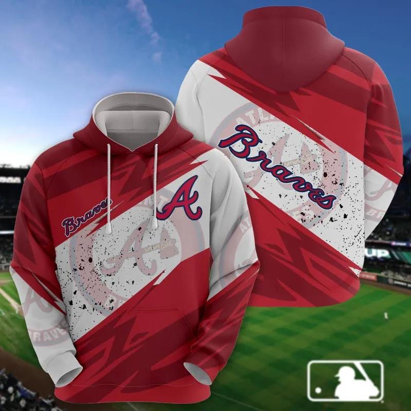 Atlanta Braves MLB All Over Print Hoodie