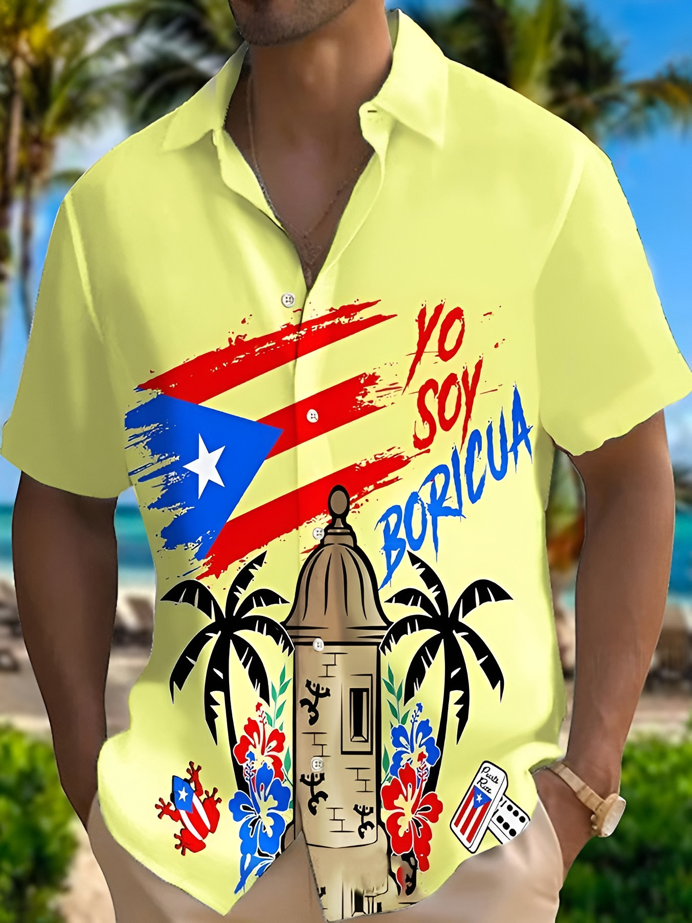 Bad Bunny Yo Soy Boricua Hawaiian Shirt Bad Bunny Halftime Show Clothing Gifts For Fans