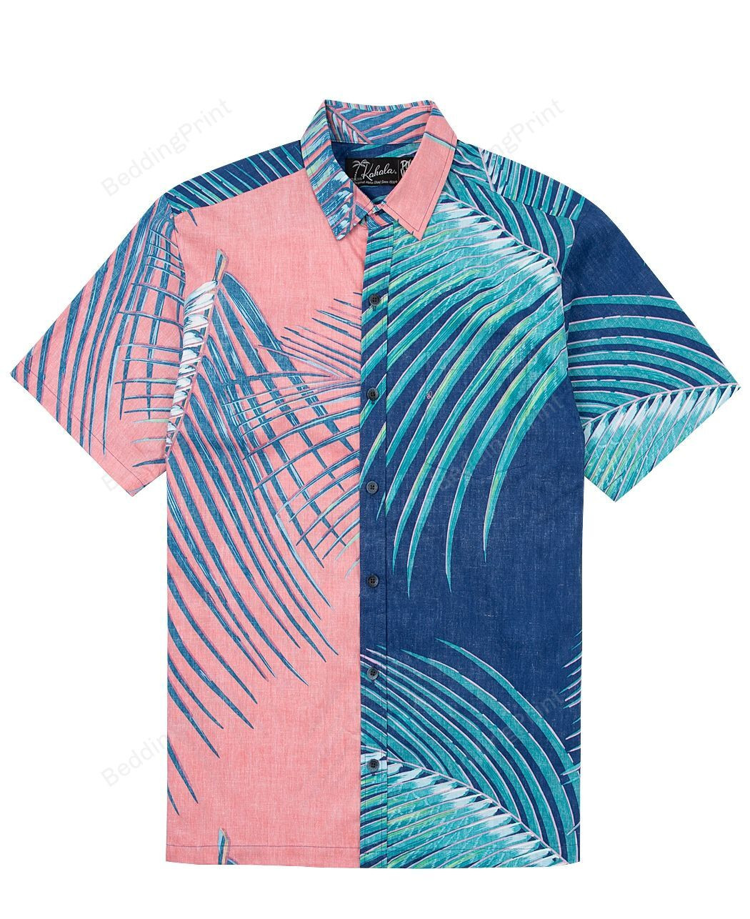Big Shade For Pow! Wow! Hawaiian Shirt Tropical Aloha Button Up