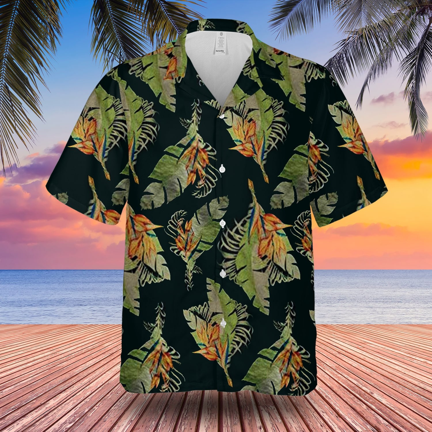 Billy Butcher Tropical Hawaiian Shirt The Boys Billy Butcher Tropical Aloha Shirt Vintage