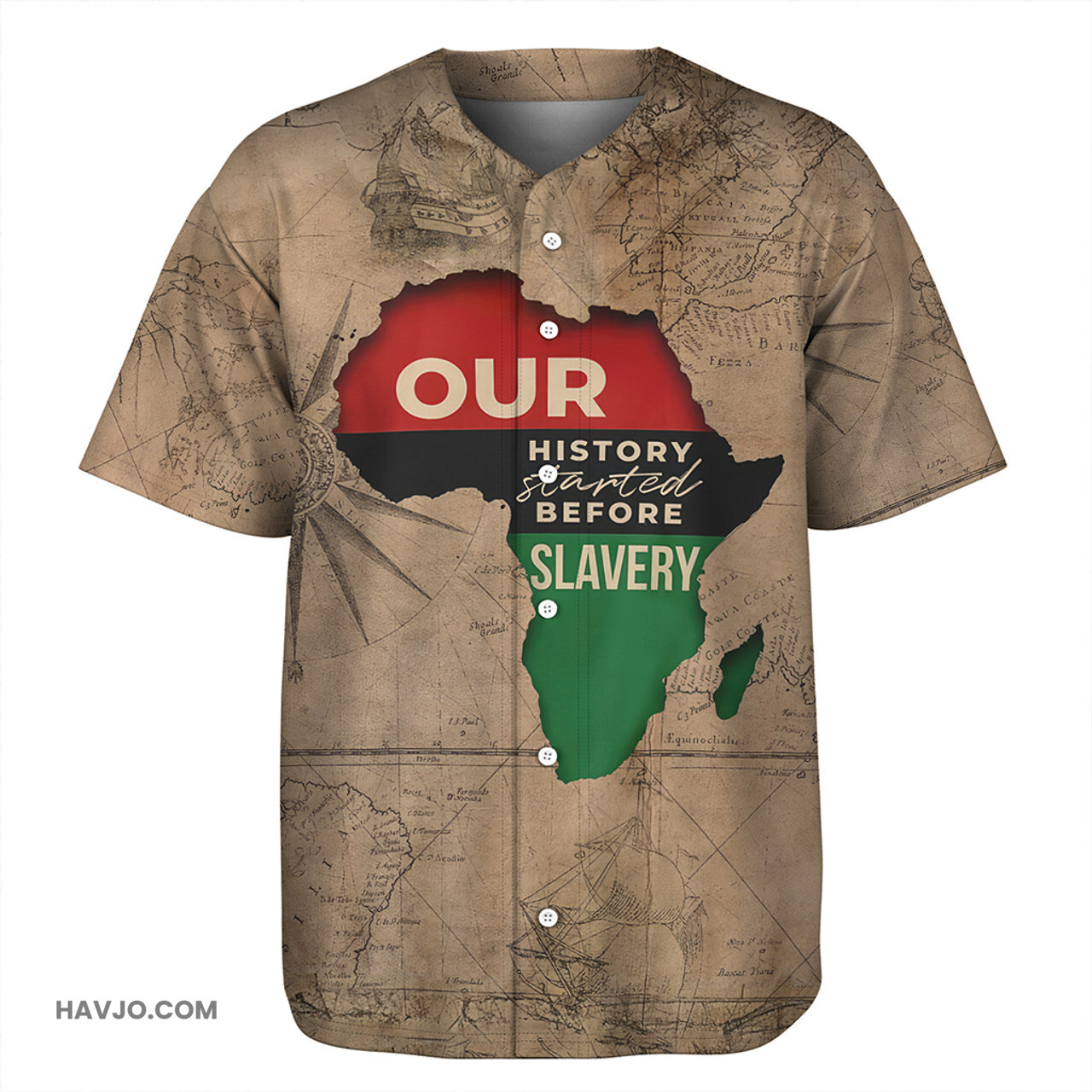 Black History Black History Started Before Fashion Baseball Jersey