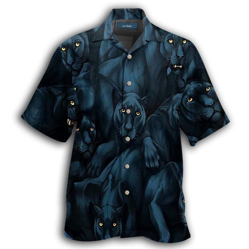 Black Panther So Cool Unisex Hawaiian Shirt Tropical Aloha Button Up