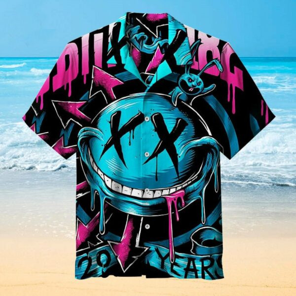 Blink-182 Hawaiian Shirt Tropical Aloha Button Up
