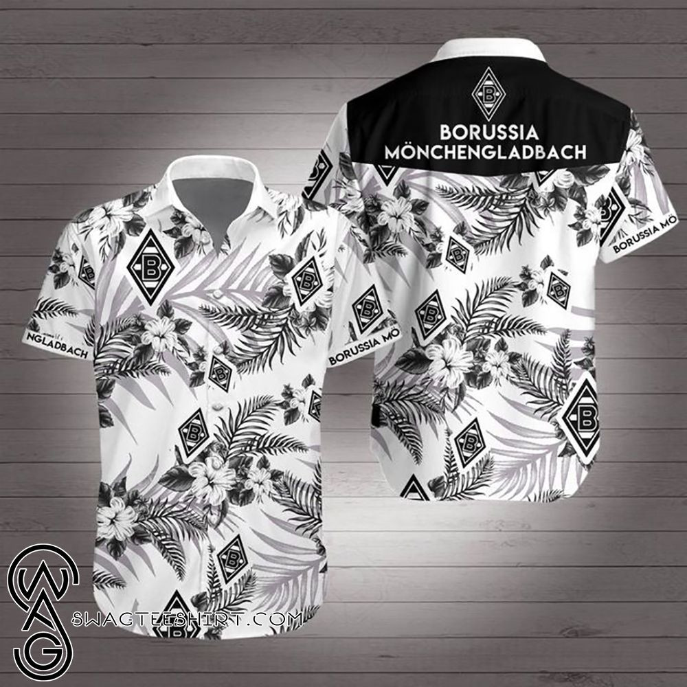 Borussia Dortmund Football Club Hawaiian Shirt Tropical Aloha Button Up