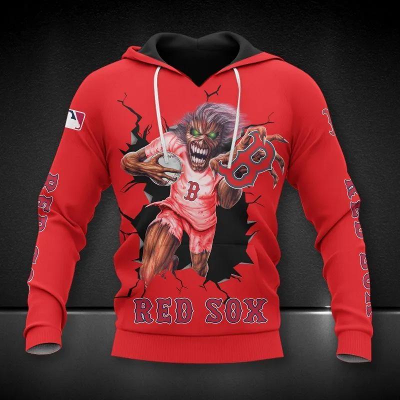 Boston Red Sox MLB All Over Print Hoodie