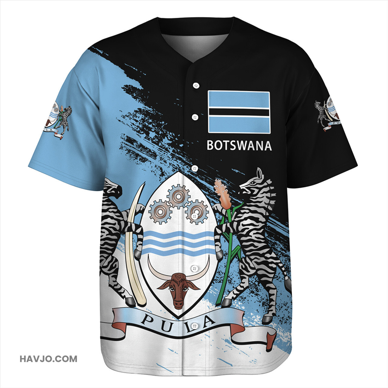 Botswana Special Style Baseball Jersey
