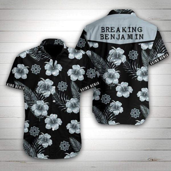 Breaking Benjamin Hawaiian Shirt Tropical Aloha Button Up