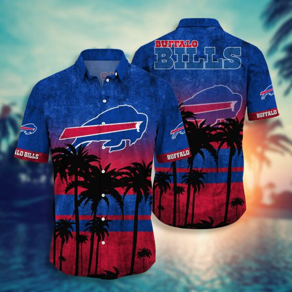 Buffalo Bills Coconut Beach Summer Hawaiian Shirt Tropical Aloha Button Up