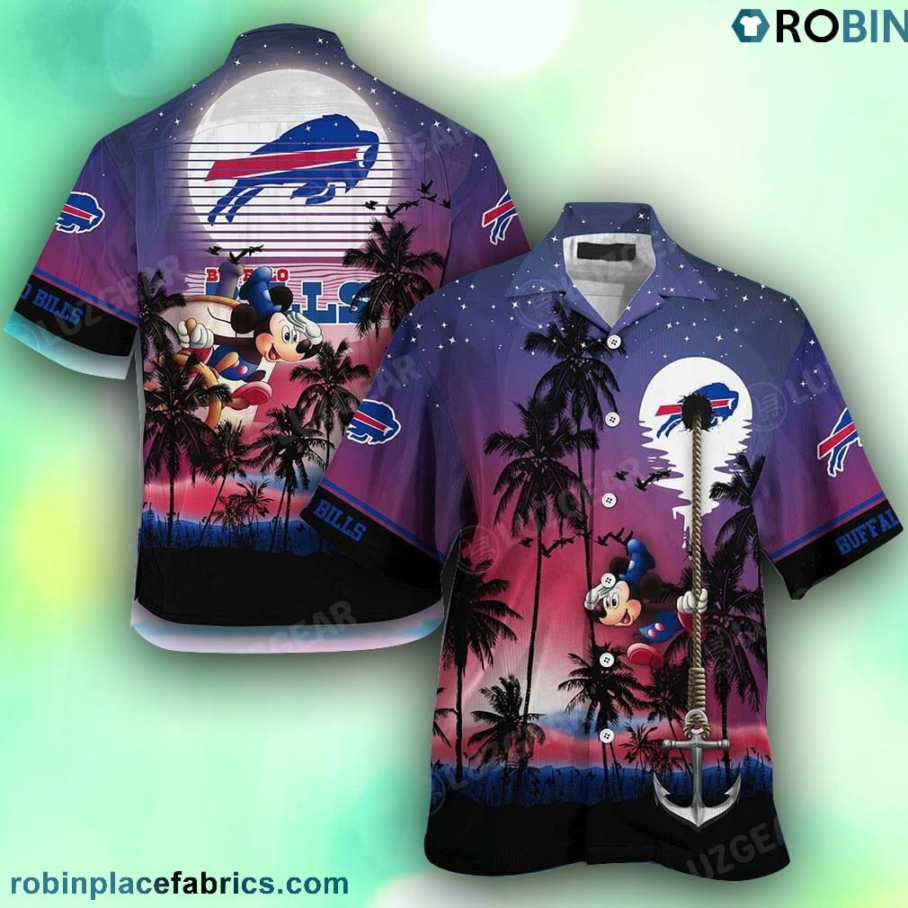 Buffalo Bills Football This Hawaiian Shirt Tropical Aloha Button Up