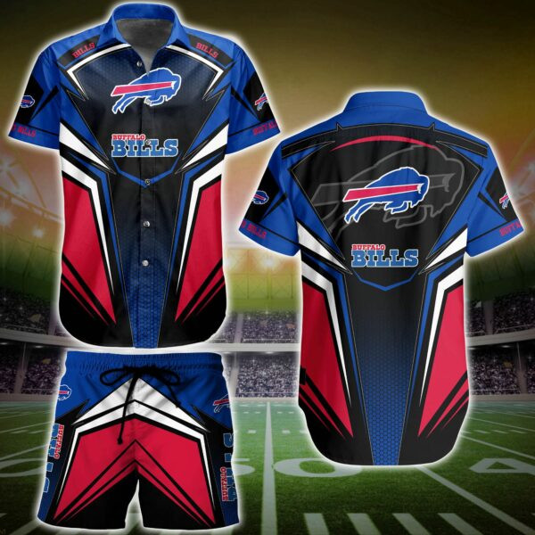 Buffalo Bills Sport 4 Hawaiian Shirt Tropical Aloha Button Up