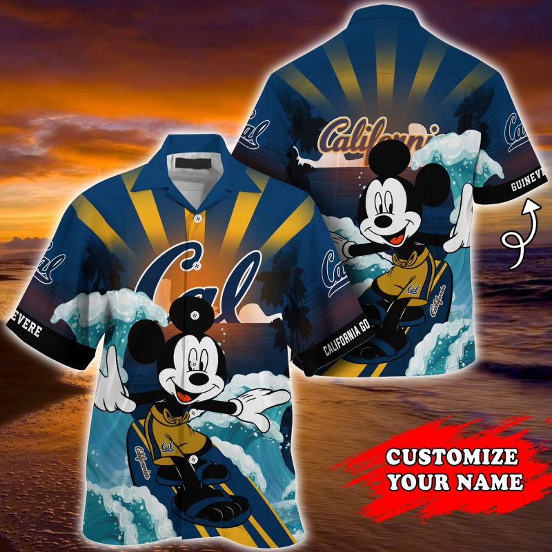 California Golden Bears Ncaa Summer Personalized Hawaiian Shirt Tropical Aloha Button Up