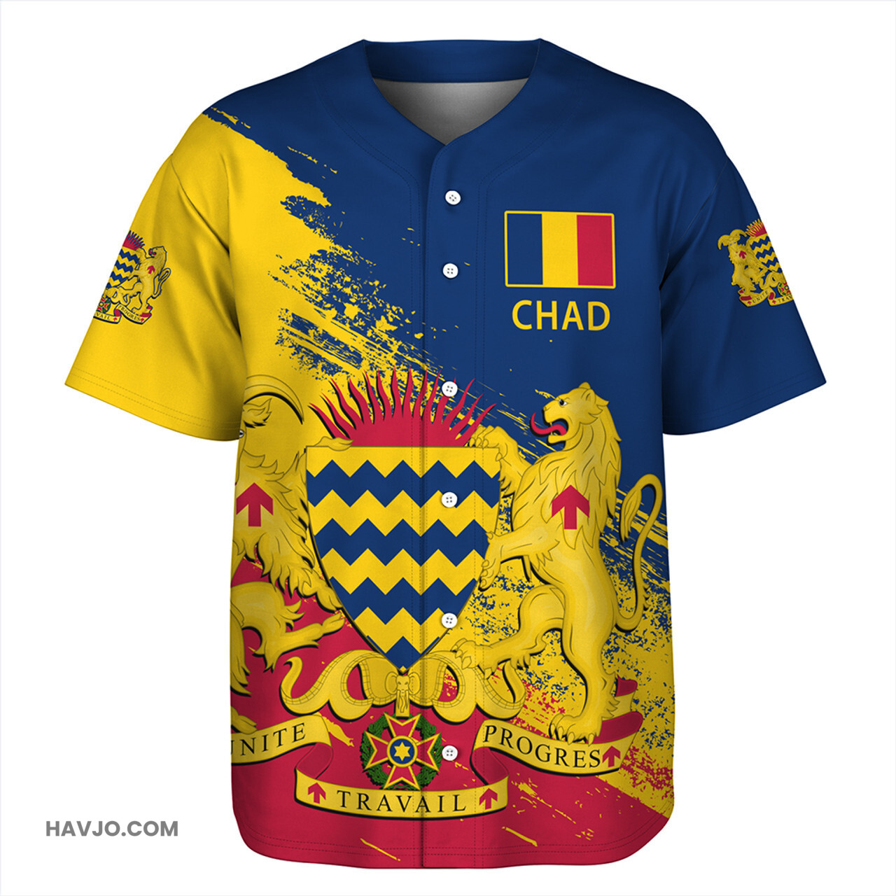 Chad Special Style Baseball Jersey