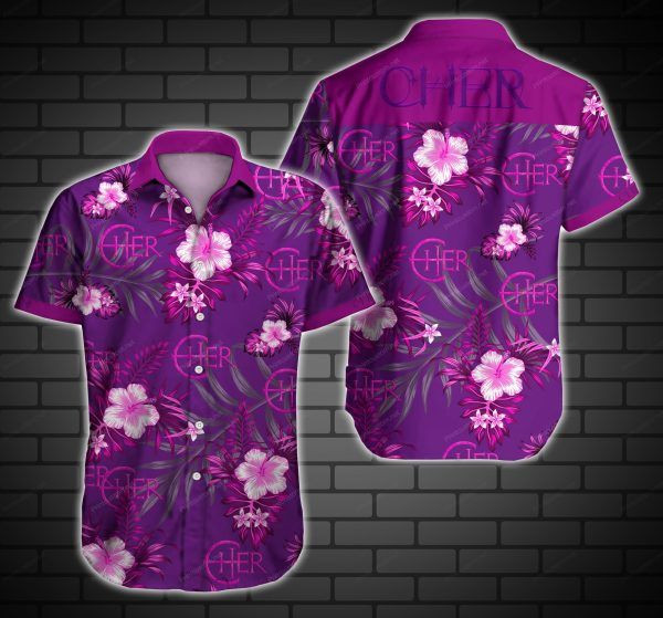 Cher Ver2 Hawaiian Shirt Tropical Aloha Button Up