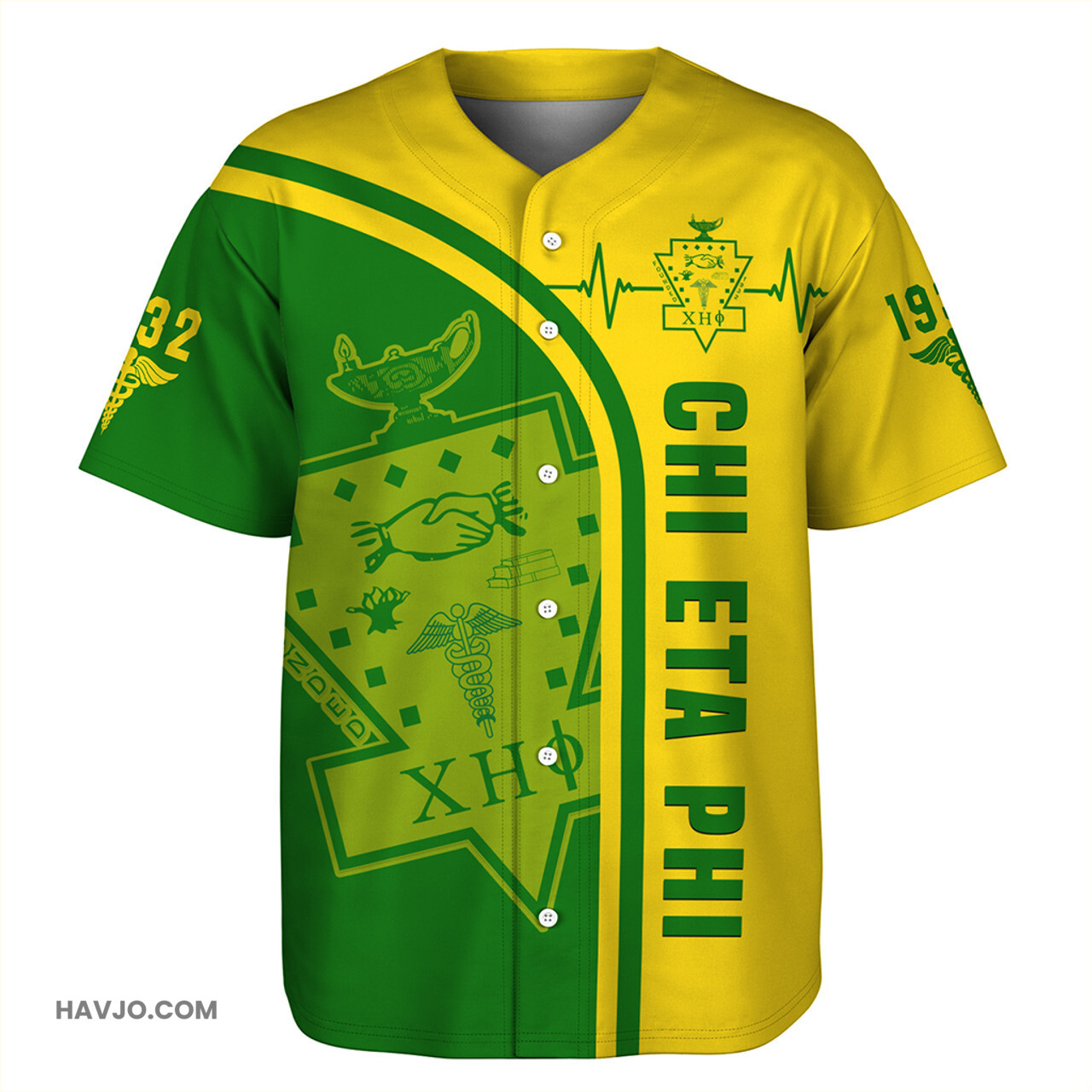 Chi Eta Phi Custom In My Heart Baseball Jersey