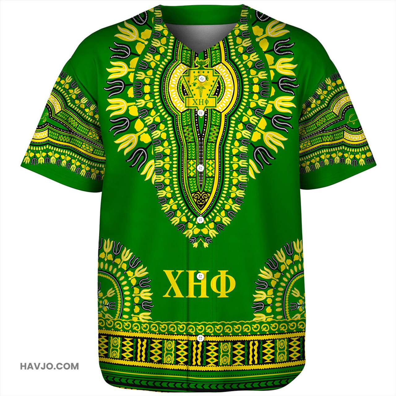 Chi Eta Phi Dashiki Baseball Jersey