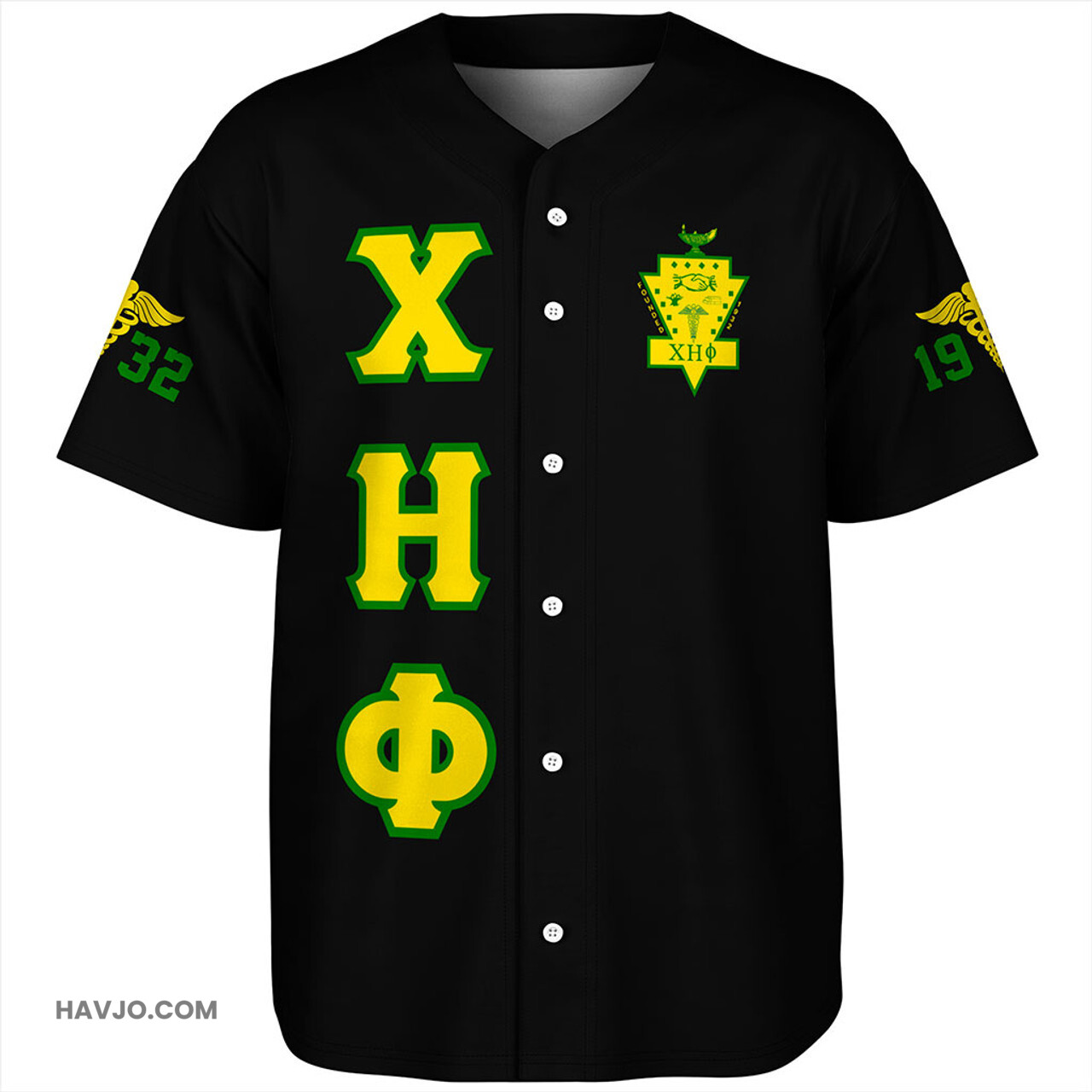Chi Eta Phi Letter Baseball Jersey