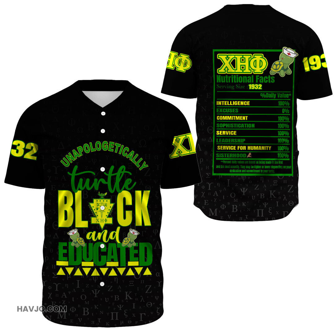 Chi Eta Phis Baseball Jersey