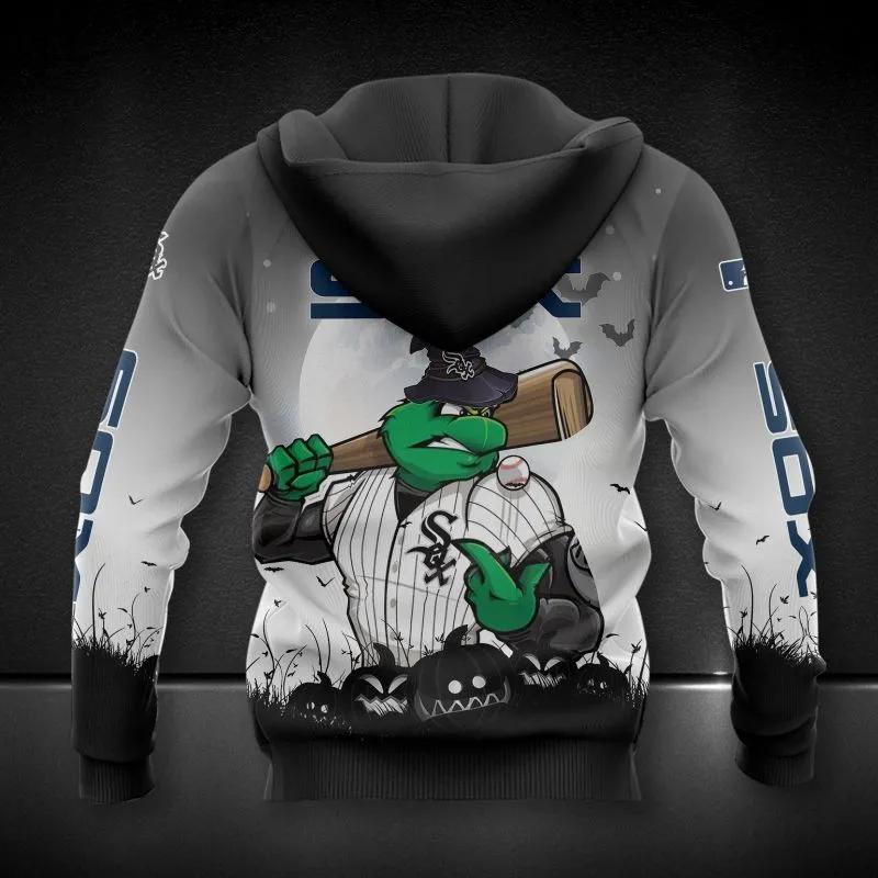 Alternative view of Chicago White Sox Mascot All Over Print 3D MLB All Over Print Hoodie