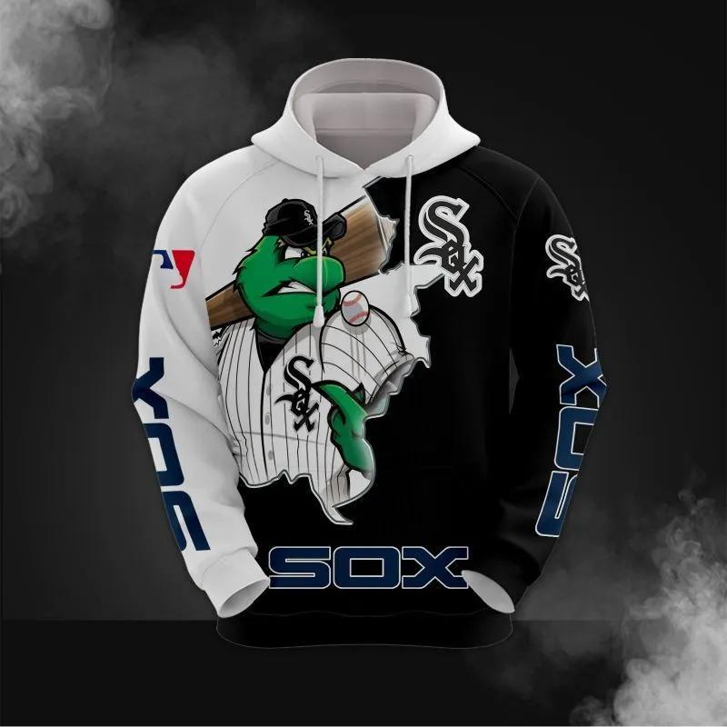 Chicago White Sox Mascot MLB All Over Print Hoodie