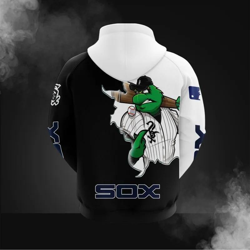 Alternative view of Chicago White Sox Mascot MLB All Over Print Hoodie
