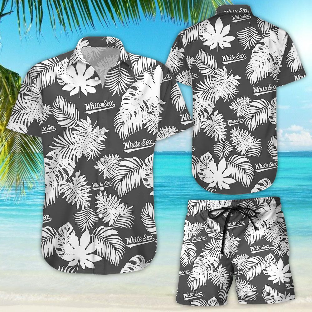 Chicago White Sox Reyn Spooner Aloha Hawaiian Shirt Tropical Aloha Button Up