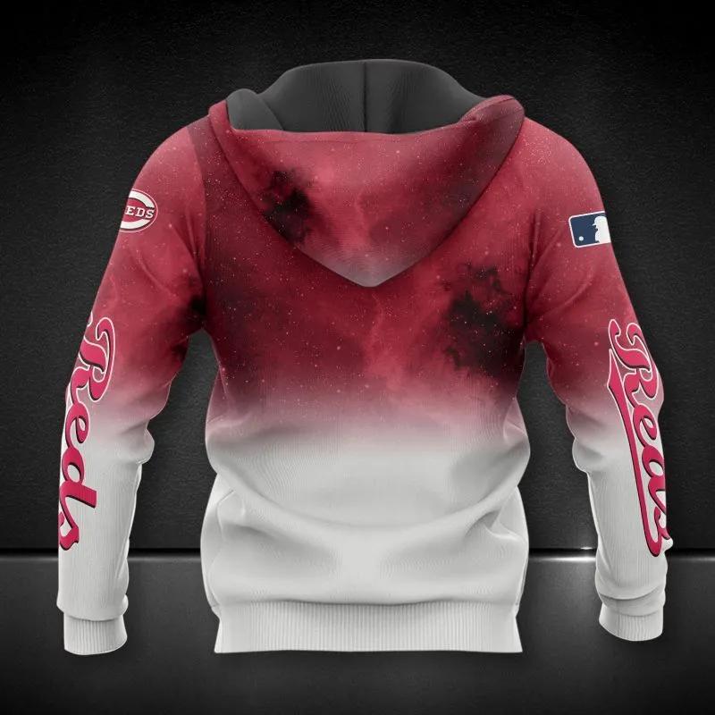 Alternative view of Cincinnati Reds MLB All Over Print Hoodie