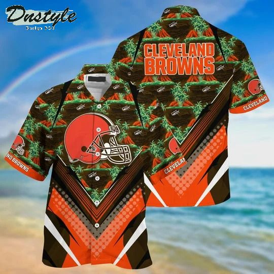 Cleveland Browns This Season Hawaiian Shirt Tropical Aloha Button Up
