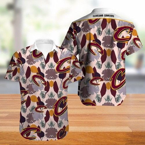 Cleveland Cavaliers Hawaiian Shirt Tropical Aloha Button Up