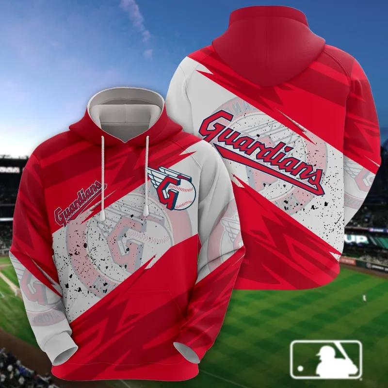 Cleveland Guardians MLB All Over Print Hoodie