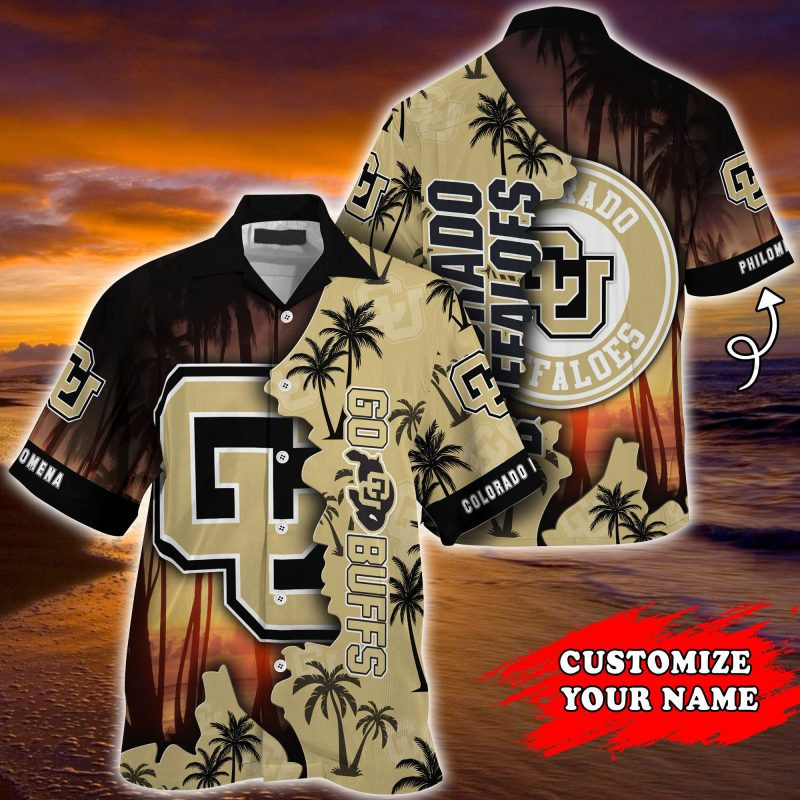 Colorado Buffaloes Ncaa Personalized Summer Hawaiian Shirt Tropical Aloha Button Up