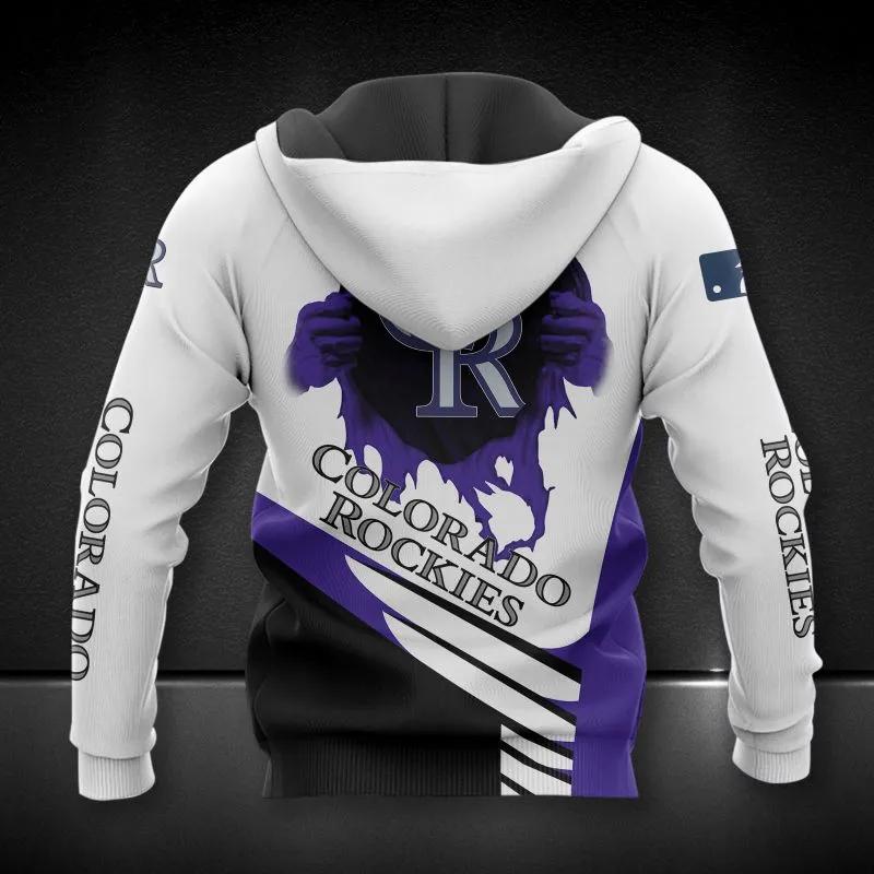Alternative view of Colorado Rockies Big Logo All Over Print Apparel 1