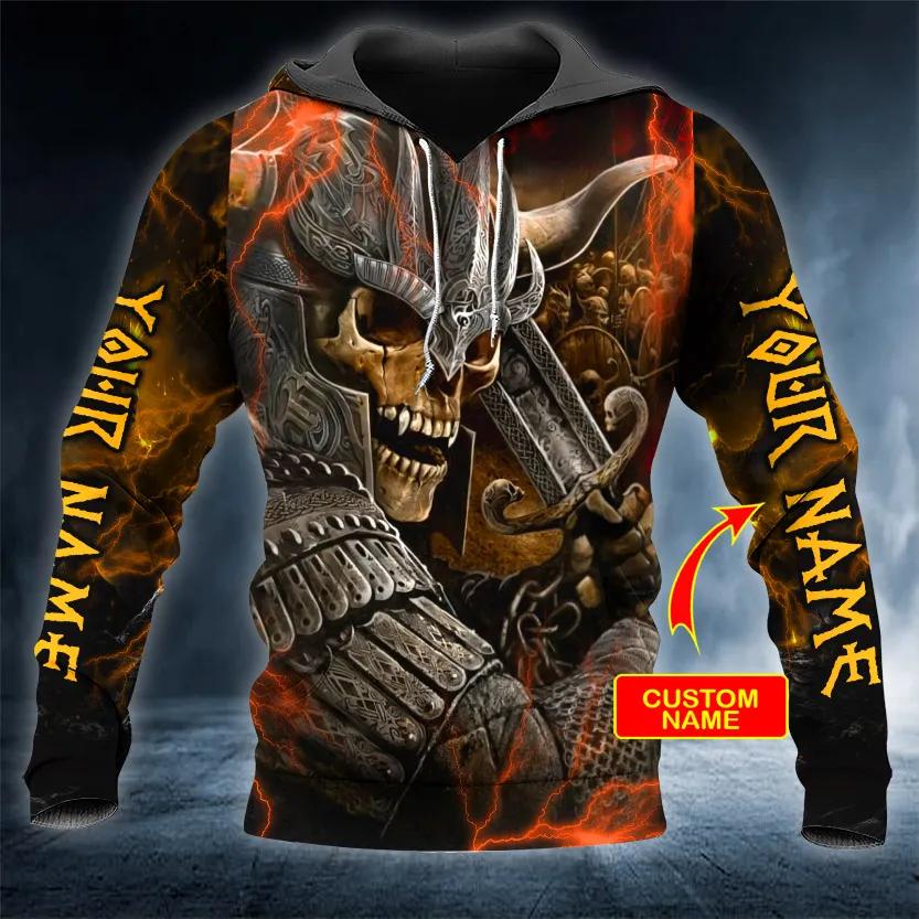 Combatant Viking Custom 3D All Over Print Hoodie