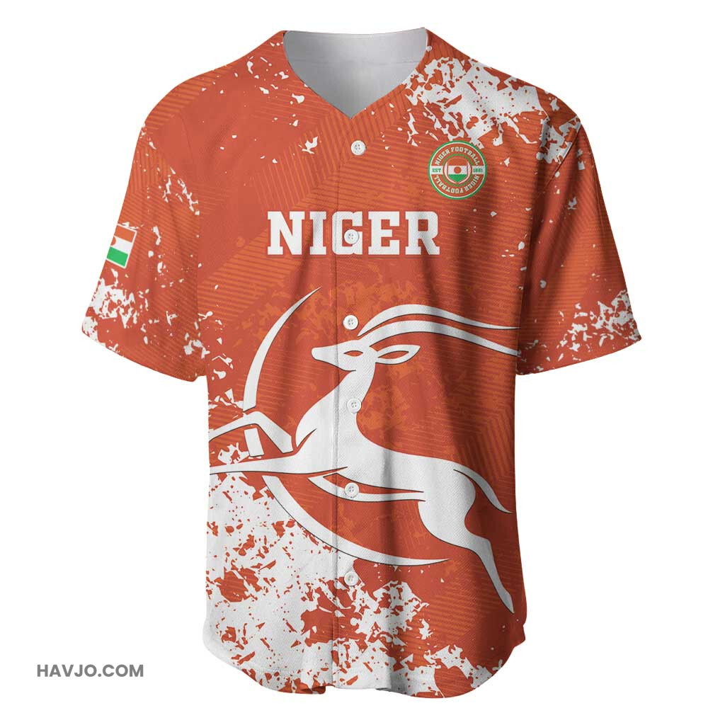 Custom Afro Niger Football We Are Champions Baseball Jersey