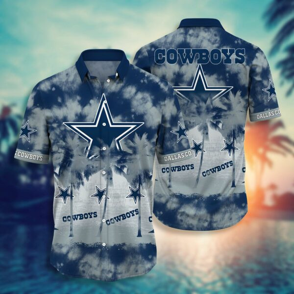 Dallas Cowboys Coconut1 Hawaiian Shirt Tropical Aloha Button Up