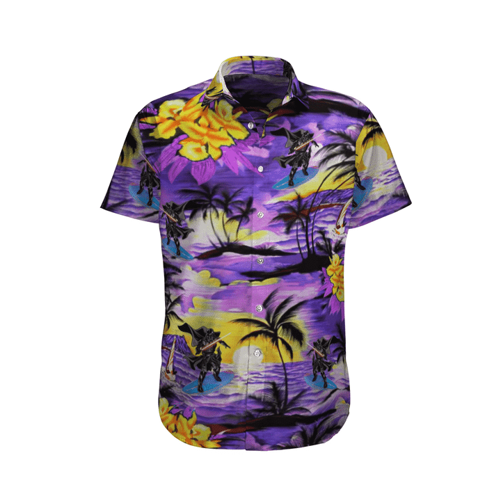 Darth Vader Star Wars Shirts Star Wars Hawaiian Shirt Tropical Aloha Button Up