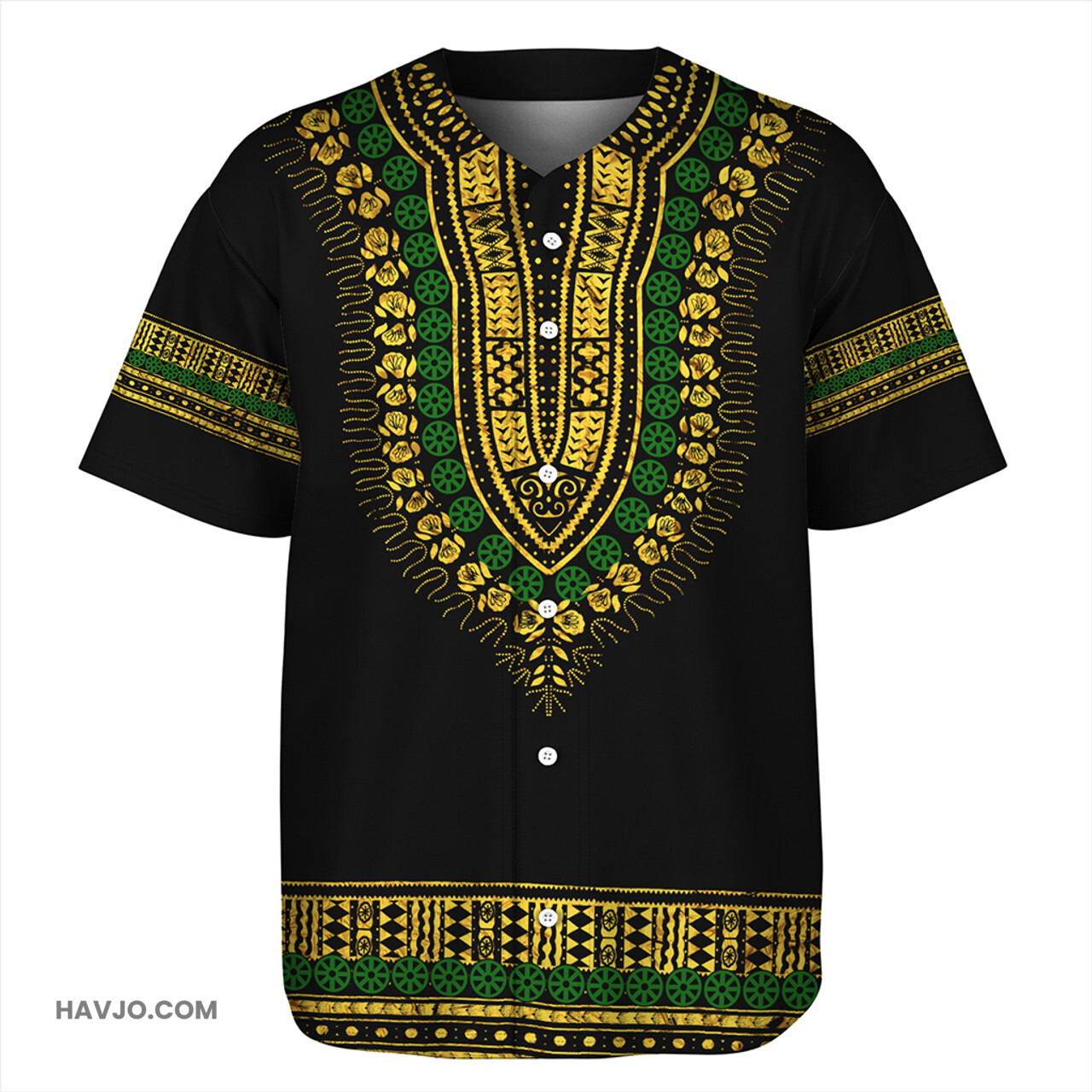 Dashiki Dashiki Baseball Jersey