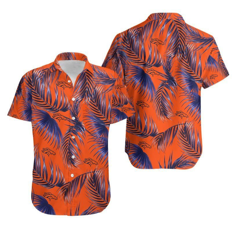 Denver Broncos Tnt 00848 Hws Hawaiian Shirt Tropical Aloha Button Up