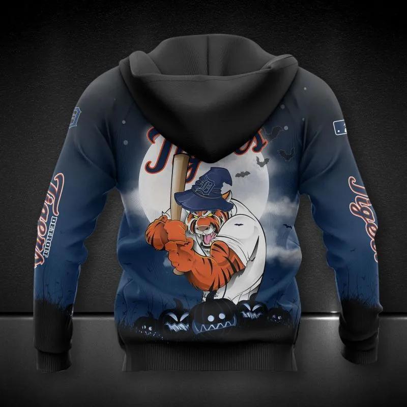 Alternative view of Detroit Tigers Mascot MLB All Over Print Hoodie
